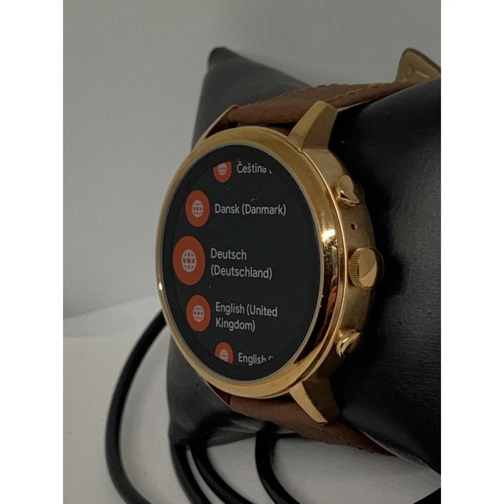 Fossil Gen 4 Authentic Digital Dial Smart Watch Custom Band FTW6020 NP15